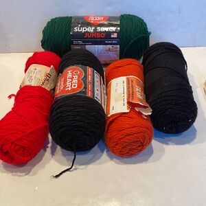 NWT lot of 5 Skeins of Yarn
